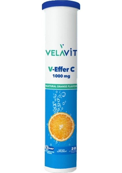 V-Effer C 1000 mg 20 Efervesan