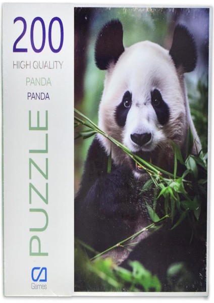 CA200 6021 Panda 200 Parça Puzzle