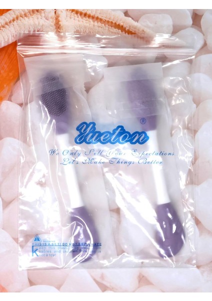 2 Adet Silikon Yüz Temizleme Fırçası Yüz Maskesi Uygulama Fırçası Smear Yüz Maskesi Çamur, Kil, Krem, Losyon fırsatları