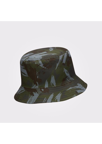 Camo Reversible Yeşil/bej Şapka