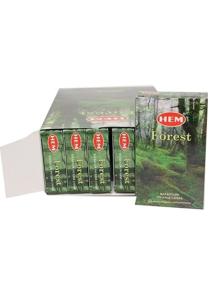 Forest Back Flow Cones 10'lu