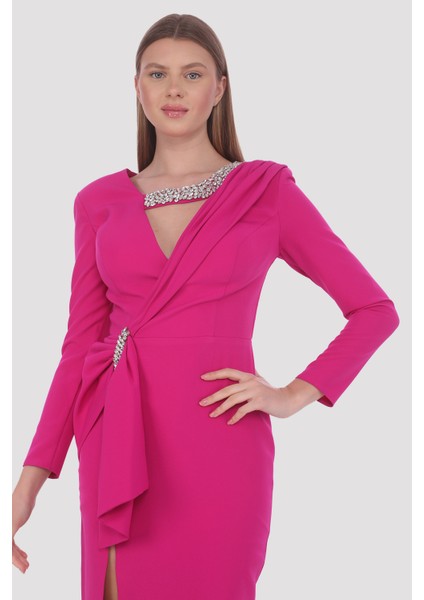 Büyük Beden ve Küçük Beden Aller ve Pile Detaylı Elbise fiyatları