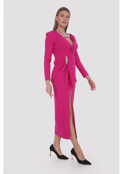 Büyük Beden ve Küçük Beden Aller ve Pile Detaylı Elbise modelleri