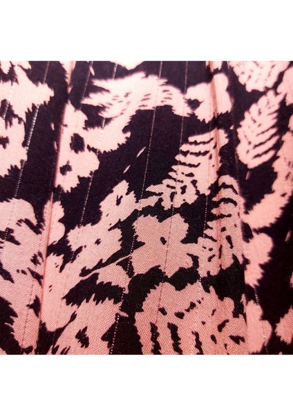 Sim Şeritli Bağlama Askılı Lastikli Püsküllü Pantolon Askılı Bluz Doğal Viskon Yazlık Bohem Takım indirimleri