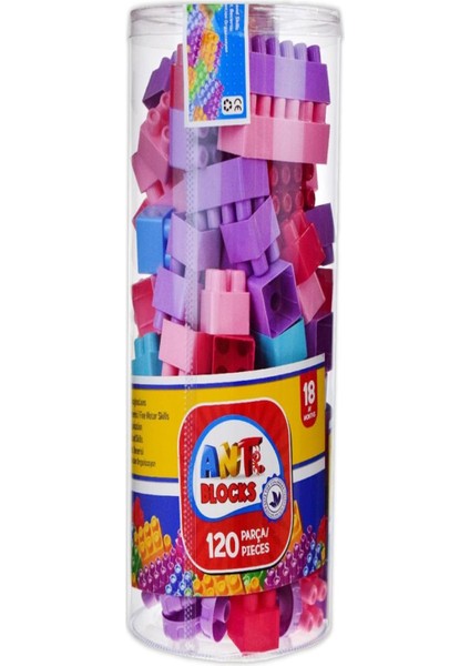 Ant Blocks Pastel Ast 120 Parça ANT120 P