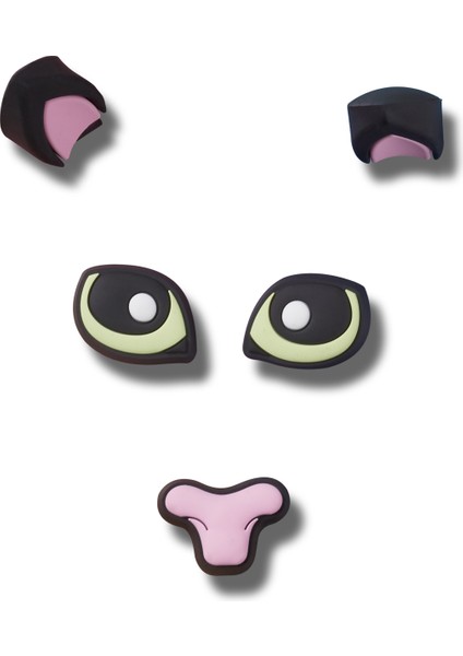 Cat Ear Set Unisex Renkli Jibbitz 10013040-1
