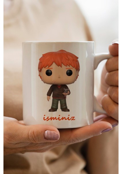 Ron Weasley Baskılı Premium Yılbaşı Hediyesi Kupa Bardak