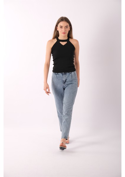 Yüksek Bel Kot Jeans