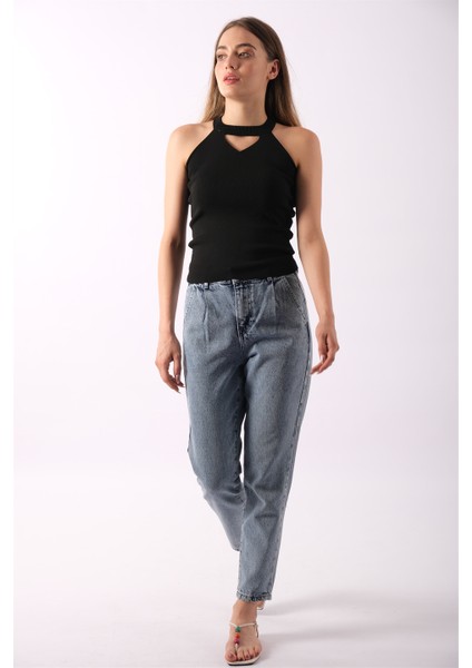 Yüksek Bel Kot Jeans