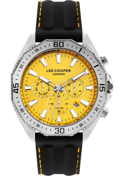 London Silikon Kordonlu Erkek Kol Saati Su Geçirmez