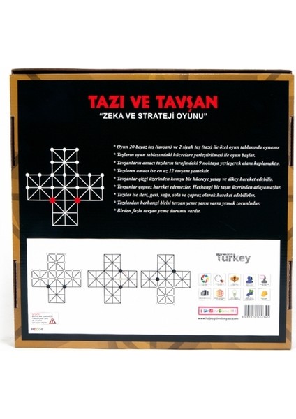 Tazı ve Tavşan Oyunu modelleri