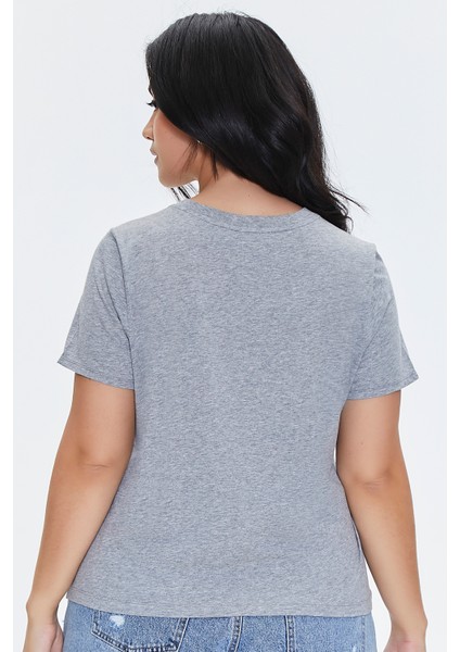 Plus Size Pamuklu T-Shirt fiyatları