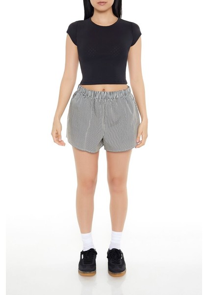 Örgü Crop T-Shirt fiyatları