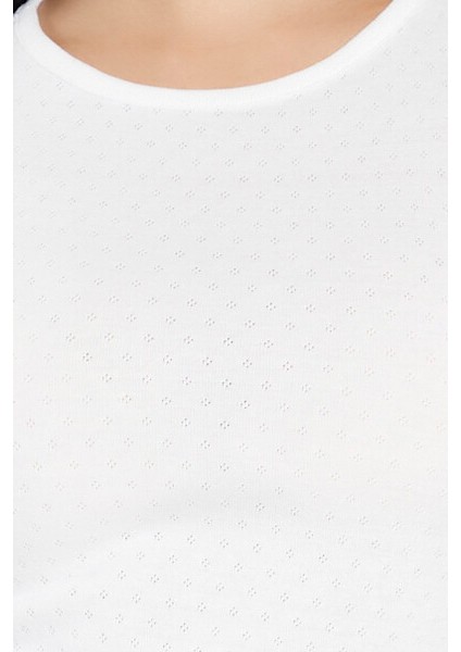 Örgü Crop T-Shirt modelleri