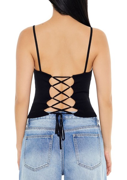 F21 Askılı Sırt Dekolteli Atlet