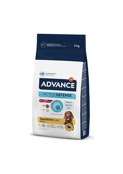 Kuzu Etli Yetişkin Köpek Maması 3kg Active Defense Sensitive Care Lamb