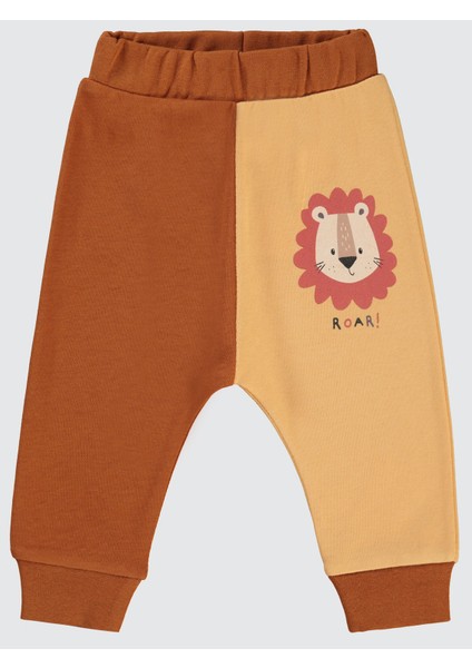 Erkek Bebek Patiksiz Tek Alt 6-18 Ay Bakır