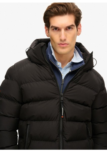 Siyah Erkek Mont M5011912A02A_SPORTS Puffer Jacket