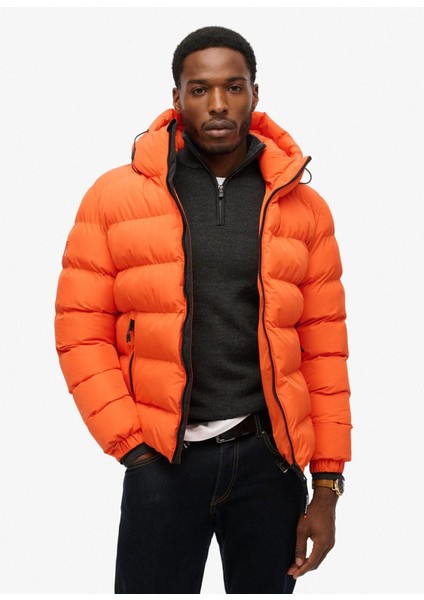 Turuncu Erkek Mont M5011905AWZT_HOODED Sports Puffer J fiyatları