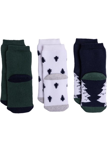 Hello Baby Erkek 3lü Havlu Çorap Erkek Bebek modelleri