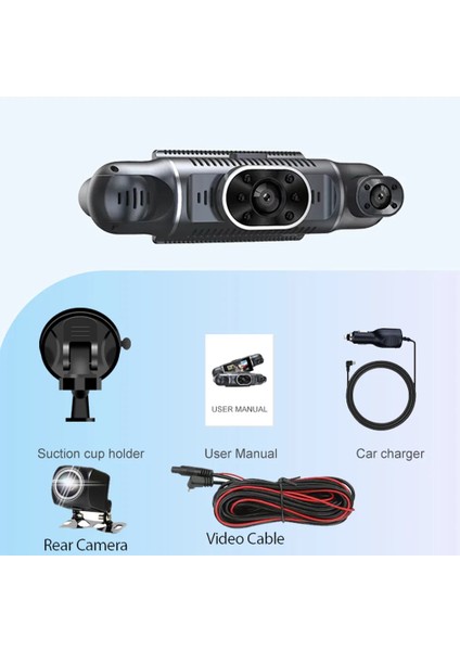 3 Inç Dvr 4 Lensli Wifi Özelliklli / GUPR99