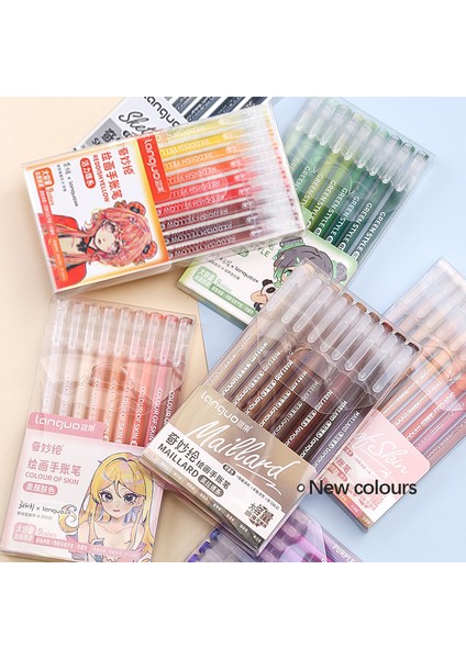 s 9 Adet Kawaii Morandi Gri Kalem Seti Çok Renkli Jel Mürekkepli Kalem Vintage Marker Göz Kalemi Tükenmez Kalem Okul Ofis Kırtasiye Hediye Kalem (Yurt Dışından) fiyatları