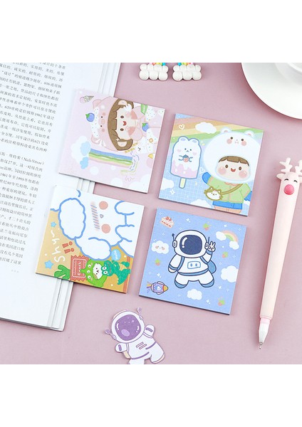 s Sevimli Yapışkan Notlar Ins Tarzı Astronot Serisi Kız Kalp Yüksek Değerli Çıkartmalar Öğrenci El Kitabı Çıkartmaları Mesaj Çıkartmaları (Yurt Dışından) fırsatları