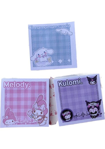 s Sanrio Yapışkan Not Ins Rüzgar Yüksek Değer Kız Kalp Not Defteri Kalınlaşma Modelleri Sevimli Yapışkan Not Küçük Defter (Yurt Dışından)