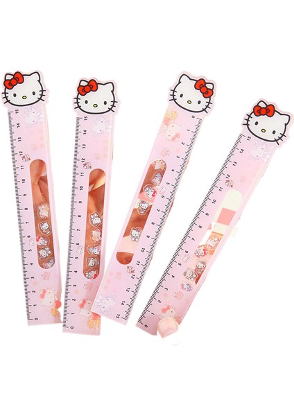 s 1 Adet Kawaii Sanrio Akrilik Cetvel Karikatür Hello Kitty Kuromi Pochacco Shaker Cetvel Çizim Aracı Bookmark Kırtasiye Öğrenci Hediye (Yurt Dışından)