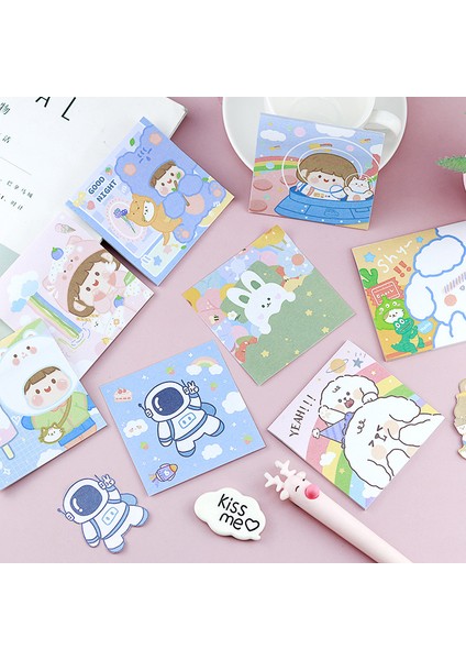 s Sevimli Yapışkan Notlar Ins Tarzı Astronot Serisi Kız Kalp Yüksek Değerli Çıkartmalar Öğrenci El Kitabı Çıkartmaları Mesaj Çıkartmaları (Yurt Dışından) modelleri