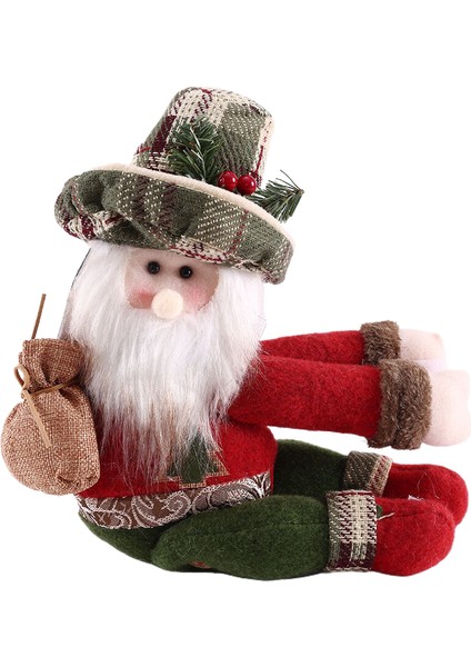 Noel Baba Perde Sarılma Noel Dekorasyon Malzemeleri Perde Toka (Yurt Dışından)