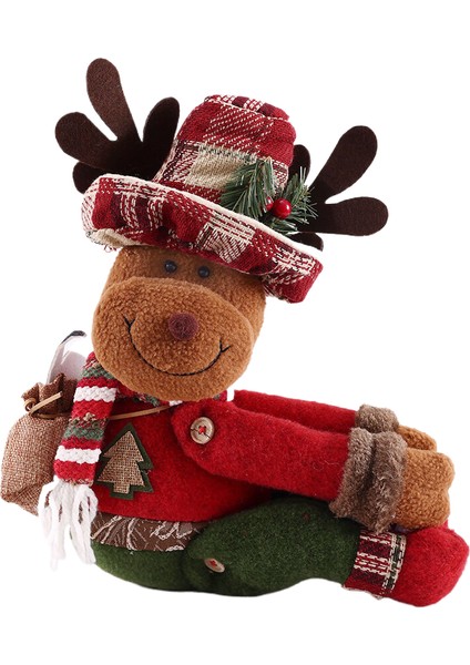 Noel Baba Perde Sarılma Noel Dekorasyon Malzemeleri Perde Toka (Yurt Dışından)