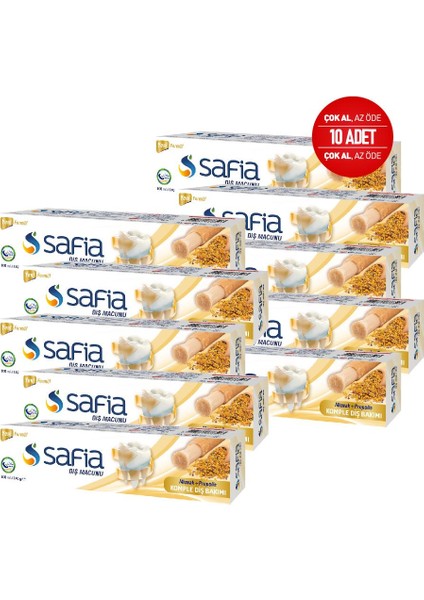 Diş Macunu Misvak ve Propolis 10x100 ml