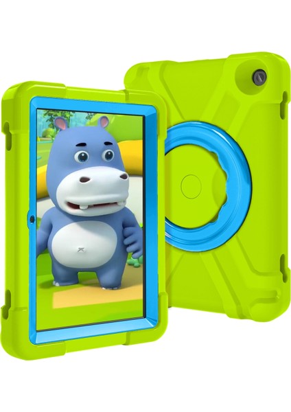 Fire Hd8 (2020) Pc + Silikon Tablet Kılıfı (Yurt Dışından)