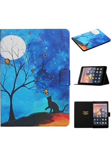 Fire Hd8 (2020) Deri Tablet Kılıfı (Yurt Dışından)