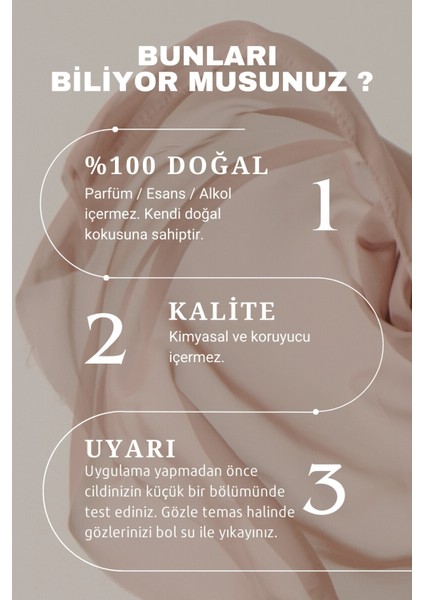 Citronella Suyu %100 Doğal Ve Saf Tonik 100 ml (CİTRONELLA WATER)