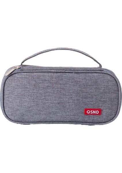 Basit Taşınabilir Çift Katmanlı Büyük Kapasiteli Kalem Çantası Oxford Kumaş Düz Renk Öğrenci Kırtasiye Saklama Kalem Kutusu Çantası (Yurt Dışından) fiyatları