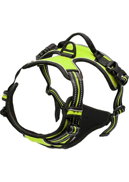 Yelek Tasmalı Rahat Yansıtıcı Orta ve Büyük Köpek Koşum Takımı (Yurt Dışından)