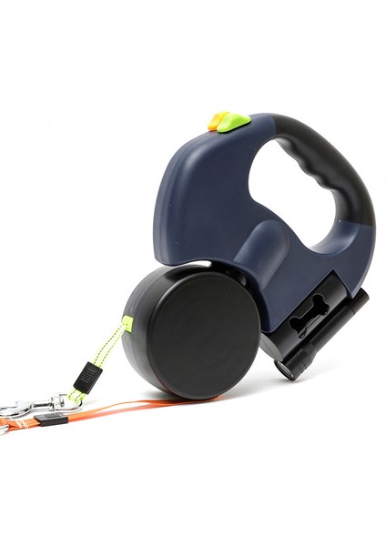 Ikisi Bir Arada, Çift Başlı Otomatik Geri Çekilebilir Köpek Tasması (Yurt Dışından)