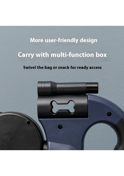 Ikisi Bir Arada, Çift Başlı Otomatik Geri Çekilebilir Köpek Tasması (Yurt Dışından) fiyatları