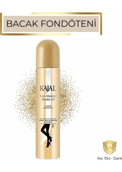Bacak Fondöteni - Spray On Leg Foundation 75 Ml