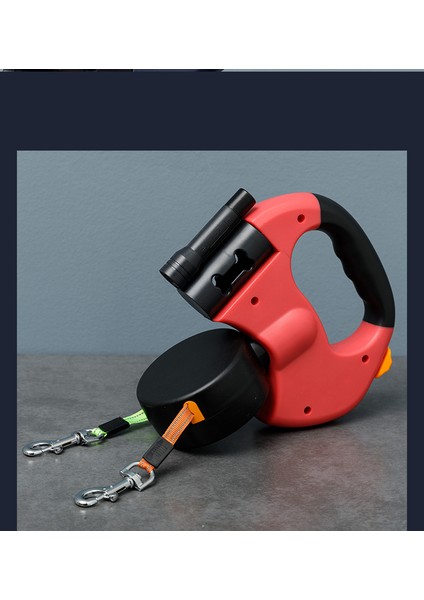 Bir Yedekte Iki Köpek Tasması, Orta Boy ve Küçük Köpek Teddy Pomeranian, Ikisi Bir Arada, Çift Başlı Otomatik Geri Çekilebilir Köpek Tasması (Yurt Dışından) fiyatları