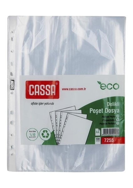 A4 Poşet Dosya 100 Adet