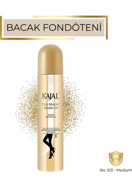 Bacak Fondöteni - Spray On Leg Foundation 75 Ml