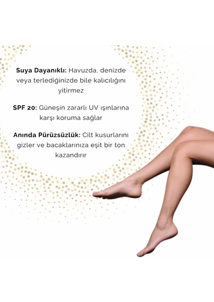 Bacak Fondöteni - Spray On Leg Foundation 75 Ml