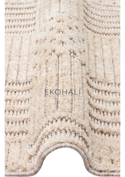 Joy Koleksiyonu Yumuşak Dokulu Tozsuz Halı Joy 05 Beige Gold modelleri