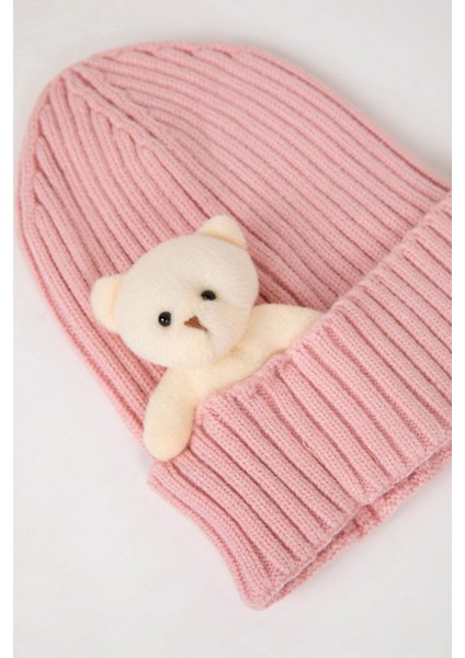 Kız Çocuk Pelüş Bere C7928A824WN fiyatları