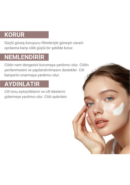 Pigmentra Cilt Tonu Dengeleyici ve Aydınlatıcı SPF50+ 50 ml