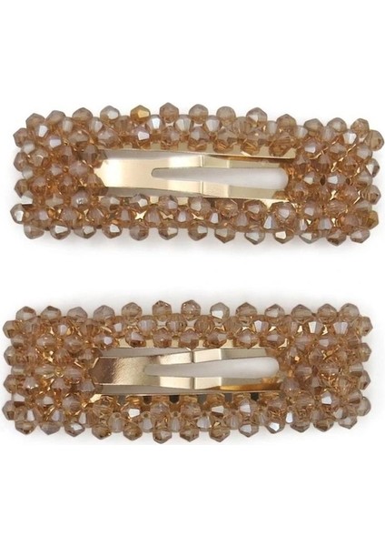 Lorenza Kristal Dörtgen Pens Toka Seti 2'li Paket indirimleri