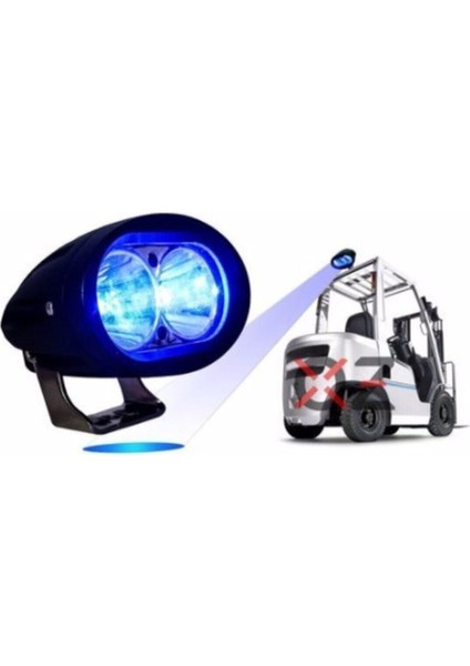 Forklift Blue Spot Mavi Güvenlik Işığı
